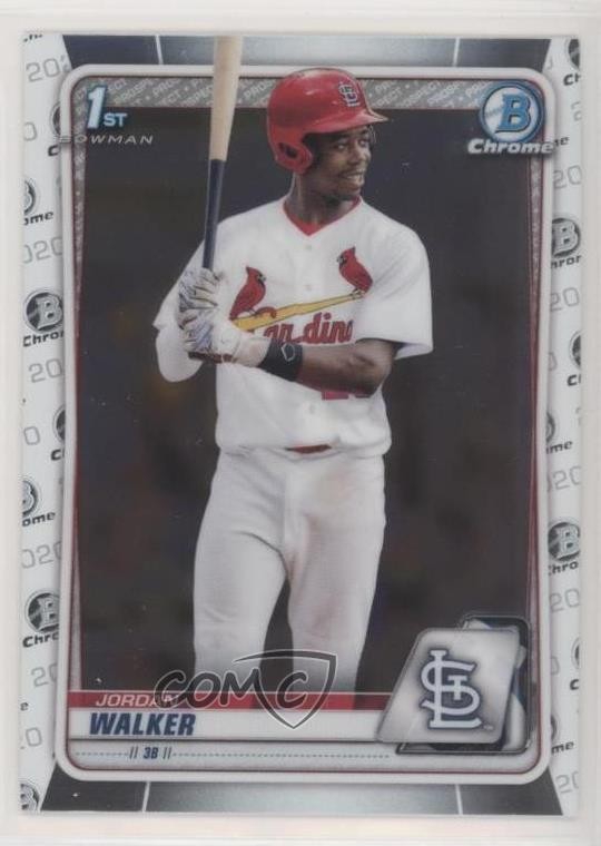 2020 Bowman Draft Chrome Jordan Walker #BD-57 8b5