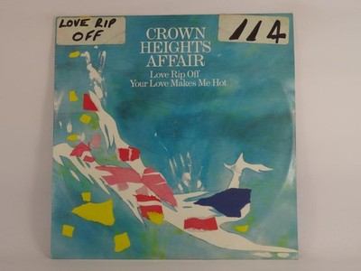 CROWN HEIGHTS AFFAIR LOVE RIP OFF (A) 12'' DE-LITE