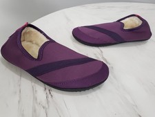 FitKicks Kozikicks SMALL PURPLE SIZE 5.5 - 6.5 Slipper House Shoes Womens Soft