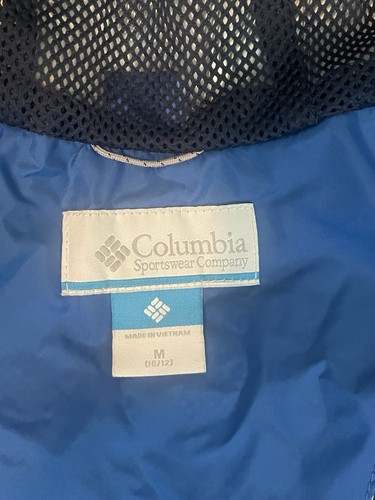 Columbia Watertight lightweight jacket Youth M (10/12) Waterproof Rain Coat - Picture 3 of 5