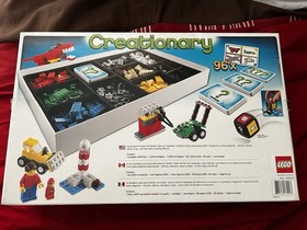 LEGO Creationary 3844 Board Game with Instructions and Box Complete See Details