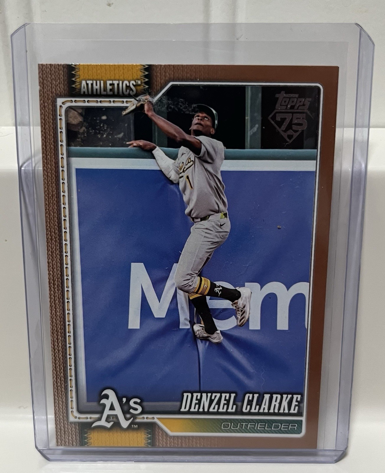 2026 Topps Series 2 - Denzel Clarke Gold /2026 Athletics #375