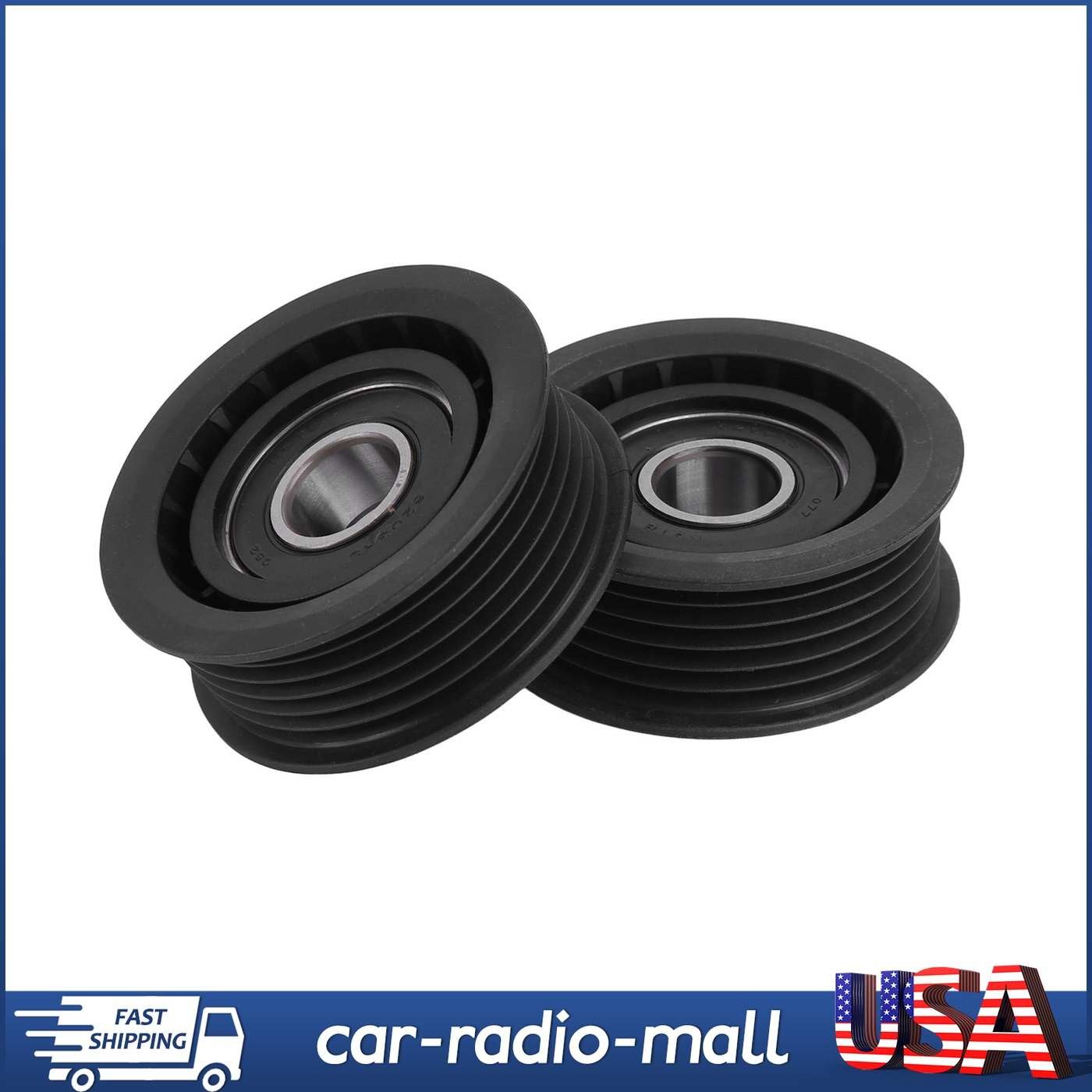 For Maserati Ghibli 3.0L V6 2014 2015-2016 Left Belt Tensioner Idler Pulley Kit