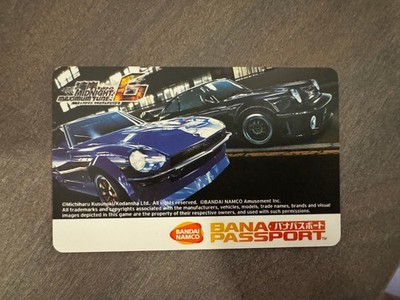 Unused WMMT Wangan Midnight Maximum Tune 6 BANAPASSPORT Card