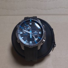 EDIFICE CASIO Black Sky Blue EMA 100J