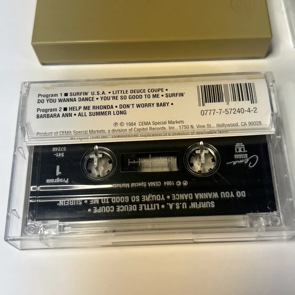 Moody Blues Beach Boys Janis Joplin Procol Harum Cassette Tape Lot 4 VG+ - Image 4 of 4