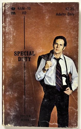 SPECIAL DUTY Julian Mark (Hamilton House, 1975) RAM-10 Gay Pulp Sleaze Smut RARE