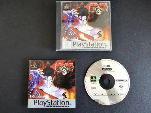 Tekken 3 Sony Playstation 1 Ps1 FR complet Platinum - Photo 1/1