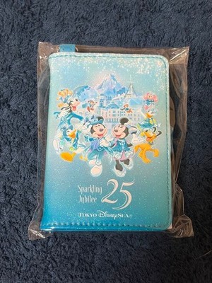 Tokyo DisneySea 25th Anniversary Pass Case Sparkling Jubilee Key Holder