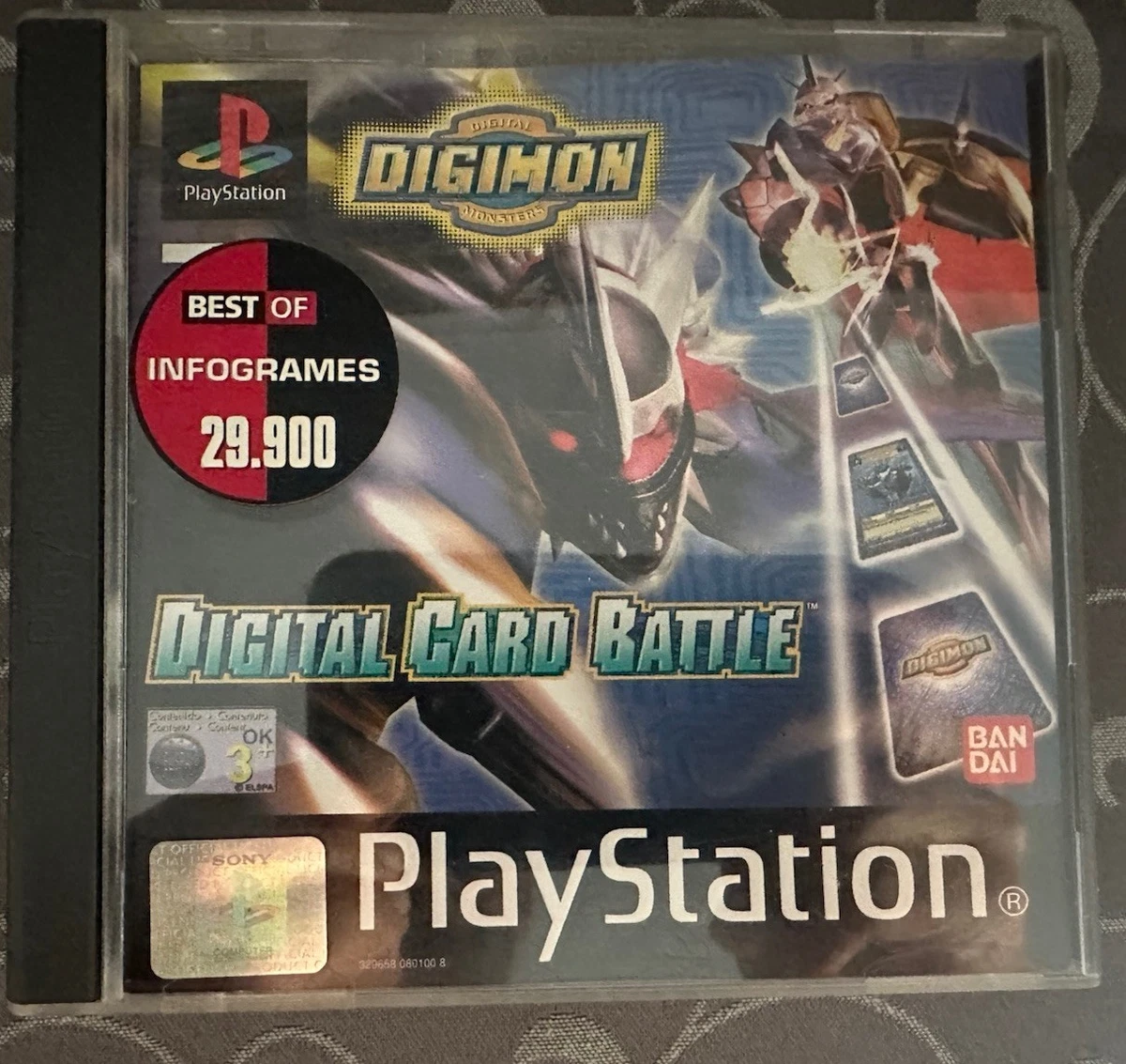 digimon card battle ps1 rom Digital (PlayStation / PS1) – Retro MTL DIGIMON - DIGITAL CARD BATTLE