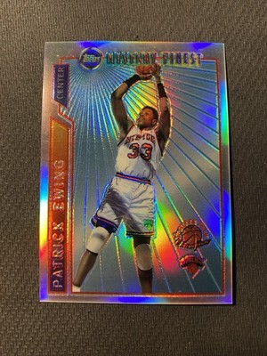 Patrick Ewing 1996 Topps Mystery Finest Refractor