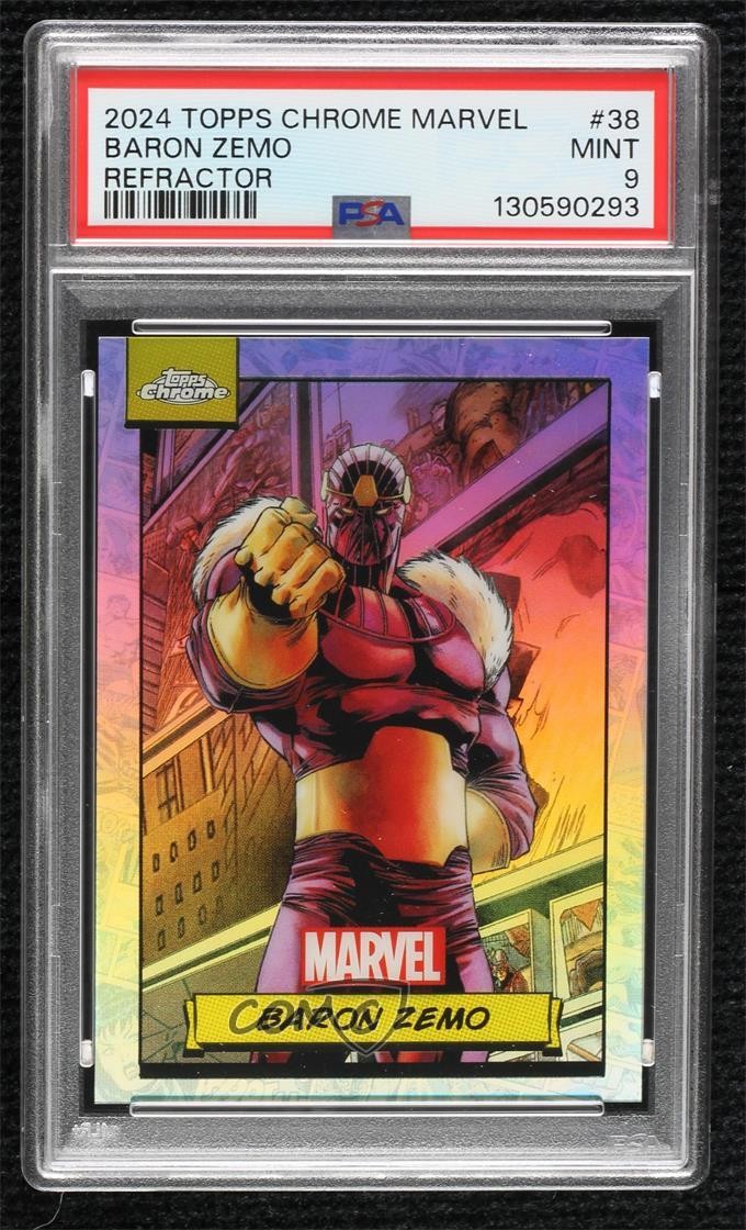 2024 Topps Topps Chrome Refractor #38 Baronzemo front