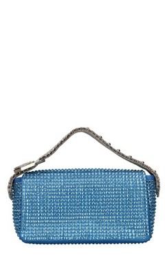 MY DREAM SATIN CRYSTAL Handtasche GEDEBE Damen Hellblau Abz015_gede
