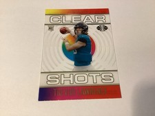 2021 Panini Illusions Football Trevor Lawrence #CS-16 Clear Shots RC Jaguars