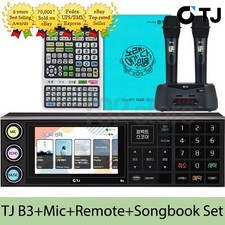 TJ Taijin Media B3 Karaoke Machine System 1TB  TMW-80 Mic  Remote  SongBook