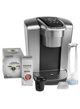 Keurig K-Elite Single Serve Coffee Maker Brushed Silver – Used
