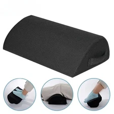 Hot Foot Rest for Under Desk At Work, Office Desk Accessories with Memory Foam