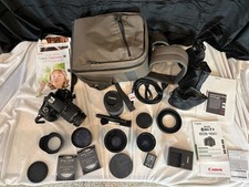 canon rebel t3i with extra zoom lens - Many Accessories- Back Pack Instructions