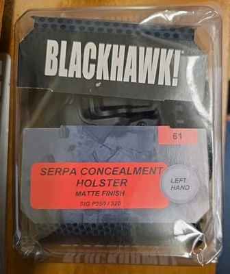 BLACKHAWK CQC SERPA Holster, Sig Sauer P250/P320 (Not Sub-Compact
