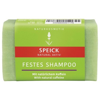 Speick Natural Aktiv Festes Shampoo mit natürlichem Koffein   60 g