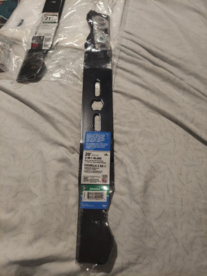 20'' UNIVERSAL Arnold 3-IN-1 Mower Blade w/Adapters~most Mower Brands-Mulch,bag