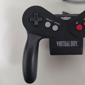 Nintendo Virtual Boy VB Console VUE-S-RA with Box 5Games Set Tested