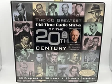 The 60 Greatest Old-Time Radio Shows Of The 20th Century CD Collection Complete
