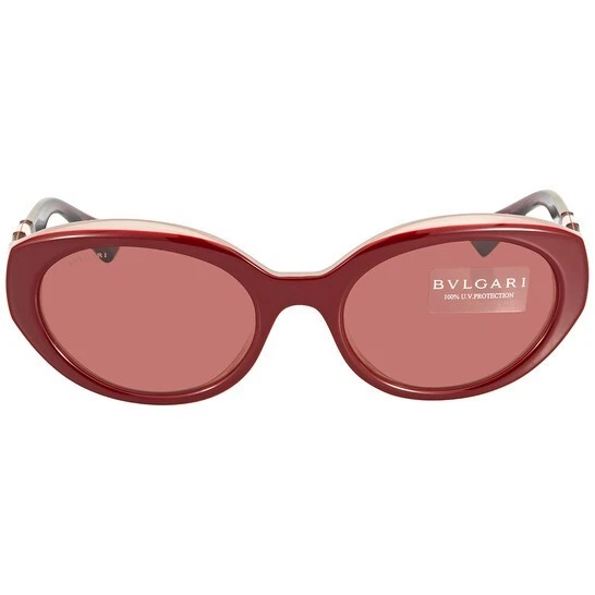 Novo ÓCULOS DE SOL BULGARI 100% AUTÊNTICO BV 8227 OVAL FEMININO - Imagem 4 de 4