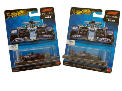 Hot Wheels Premium 1:64 BWT Alpine F1 Team A524 #10 & #31 2er Set