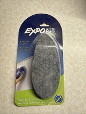 Expo White Board Care Precision Eraser Refill 8 Peel- Off Layers New In Box