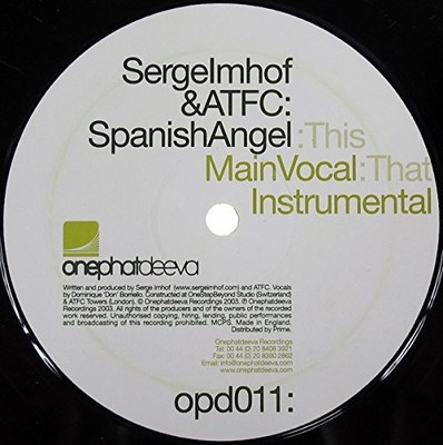 Serge Imhof - Spanish Angel - Used Vinyl Record 12 - J5z