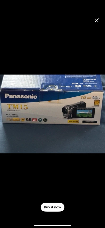 Panasonic HD-TM15 Nuevo Full HD Foto 2 de 4