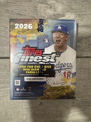 2026 Topps Finest Baseball Mega Box - Factory Sealed