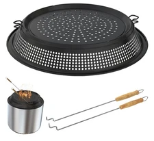 Fire Pit Spark Protector Screen for Solo Stove Yukon 27" Accessories, Black S...