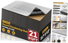VOISNE Sound Deading Material for Cars,197 197 mil-Aluminum 21 SqFt-19 Pack