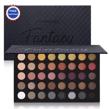 Eyeshadow Makeup Palette Professional Smokey Neutral Matte Shimmer Metallic