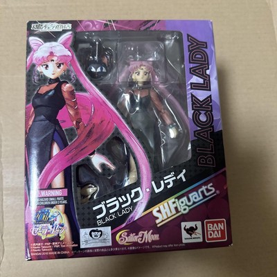 S.H.Figuarts Black Lady Sailor Moon Action Figure Statue Bandai Tamashii Web