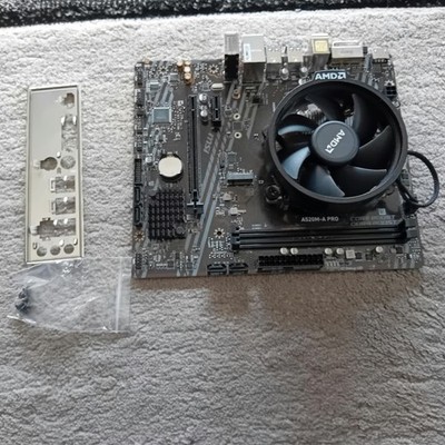 AMD Ryzen 5 PRO 4650G + MSI A520M-A Pro Mainboard + Kühler & I/O-Blende