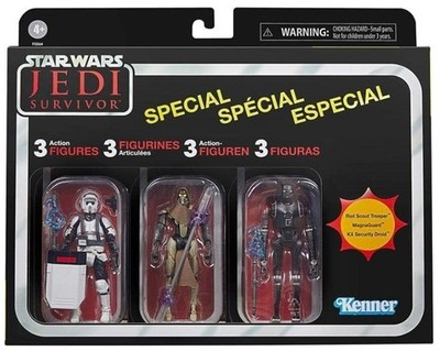 HASBRO Star Wars Kenner Vintage Collection Jedi: Survivor 3er Set F5564 Neu