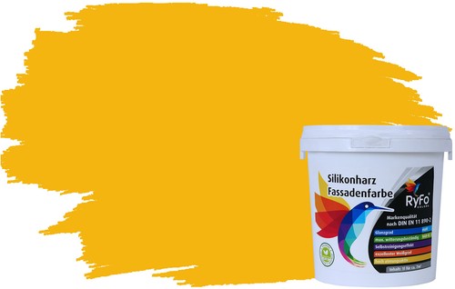 RyFo Colors Silikonharz Fassadenfarbe Lotuseffekt Trend Gelbtöne - bunte Farbe - Bild 70 von 93