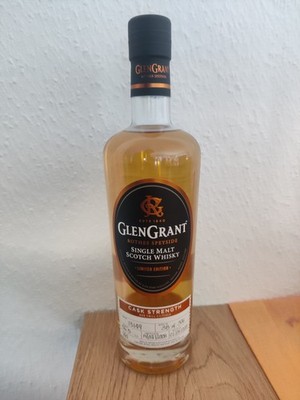 Glen Grant Cask Strength, 56,5%, 500ml