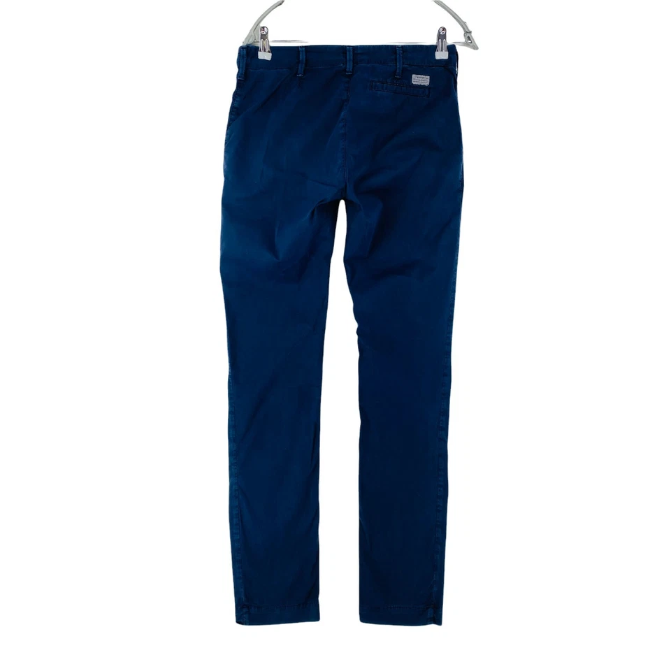 Pantalones chinos ajustados GANT para mujer azul oscuro talla EU 36 UK 10 US 6 W30 Foto 2 de 4