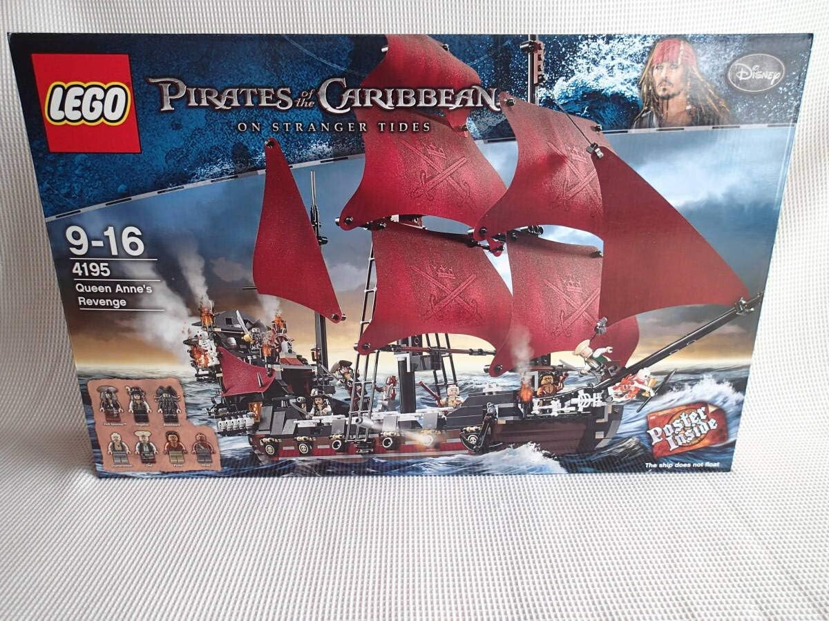 Lego Queen Anne's Revenge 4195 Pirates of the Caribbean Minifigure