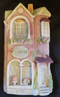 Signed Pottery "Bakery" Wall Hanging 3D