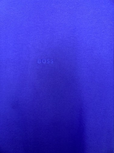 BOSS Mens 3XL Purple CrewNeck Short Sleeve T-Shirt - Picture 2 of 5