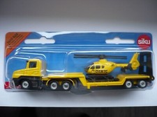 Siku 1610 038 ÖAMTC Tieflader mit Helikopter "SUPER SERIE" NEU OVP--