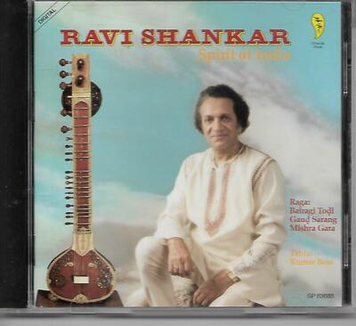 RAVI SHANKAR Spirit of India CD German Import 
