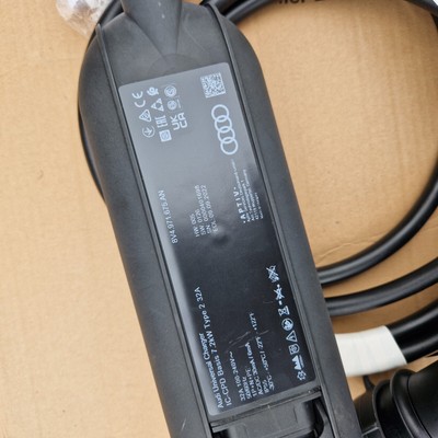 Audi Home Charger Mains UK Plug Type 2 Cable 8V4971675AN for sale 