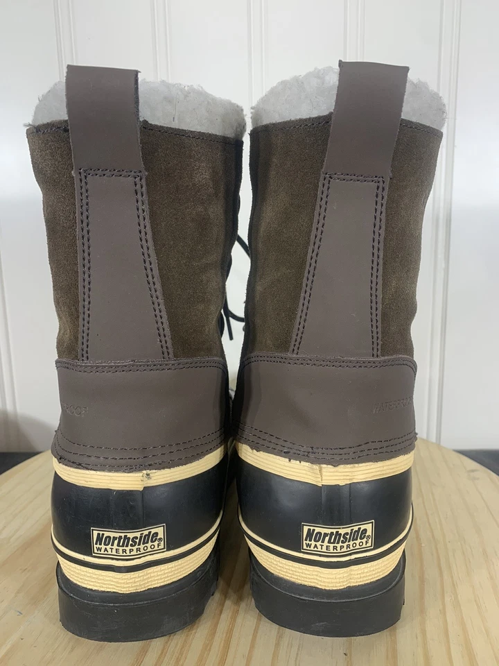 Botas de invierno impermeables aisladas Northside Back Country para hombre talla: 10 M BRN Foto 4 de 4
