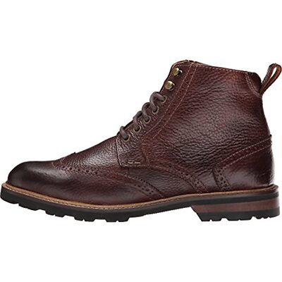 Florsheim Kilbourn Wing Tip Chukka Boot Brown Milled Leather 